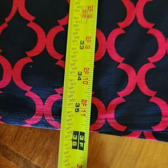 41 Hawthorn Wrap Dress XS Sleeveless Blue Red Belt Tie Patterned‎ Workwear - Picture 12 of 12